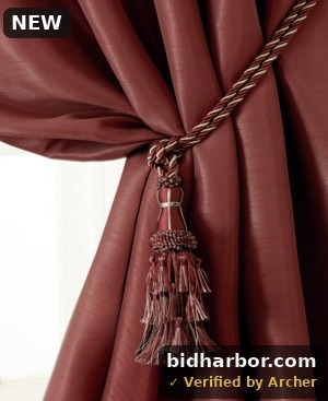 Elrene Charlotte Tassel Curtain Tieback