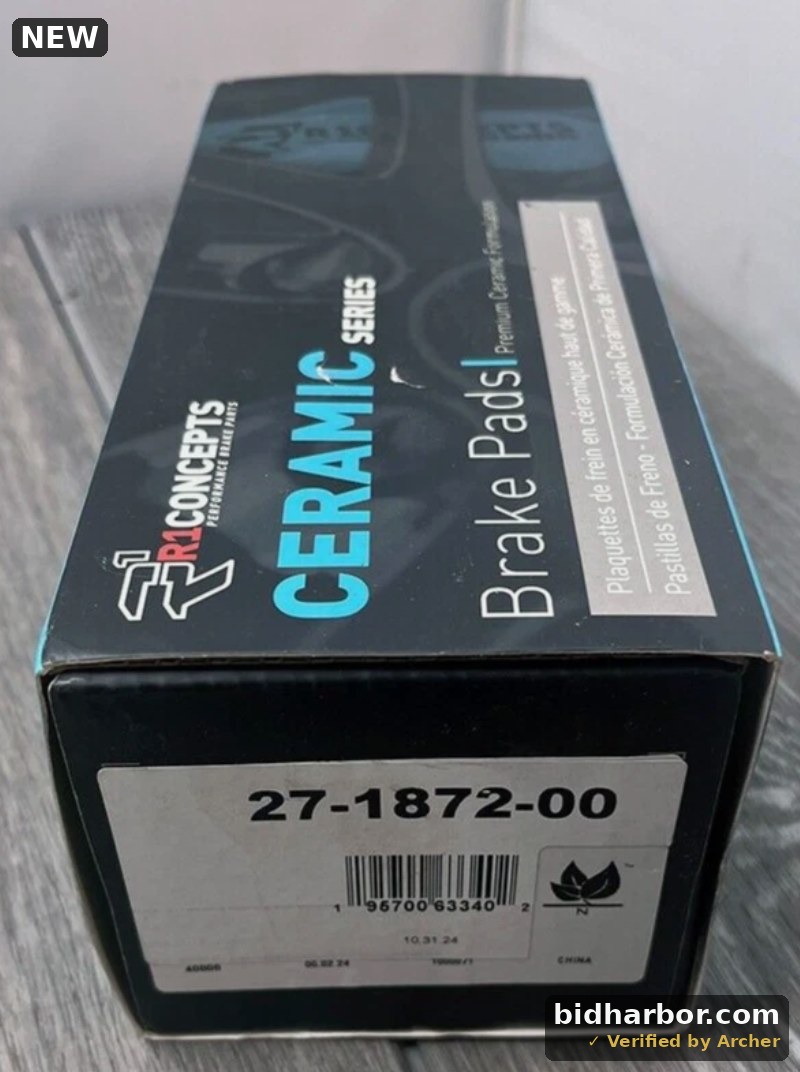 R1 Concepts 27-1872-00 Ceramic Series Ceramic Brake Pads