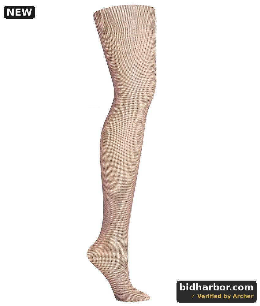 Hanes Curves Fishnet Tights Black 3X/4X Women S
