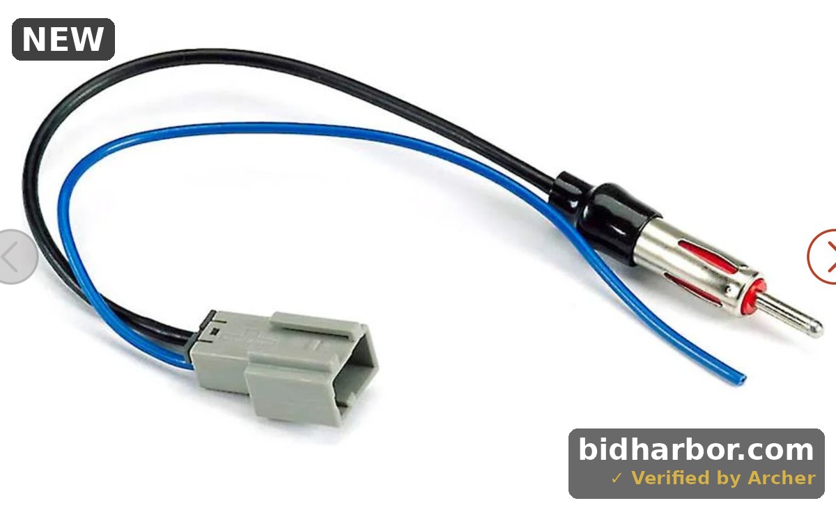 Metra 40-HD10 Antenna Adapter Cable — Honda/Acura 2005-Up, Factory to Aftermarket Radio
