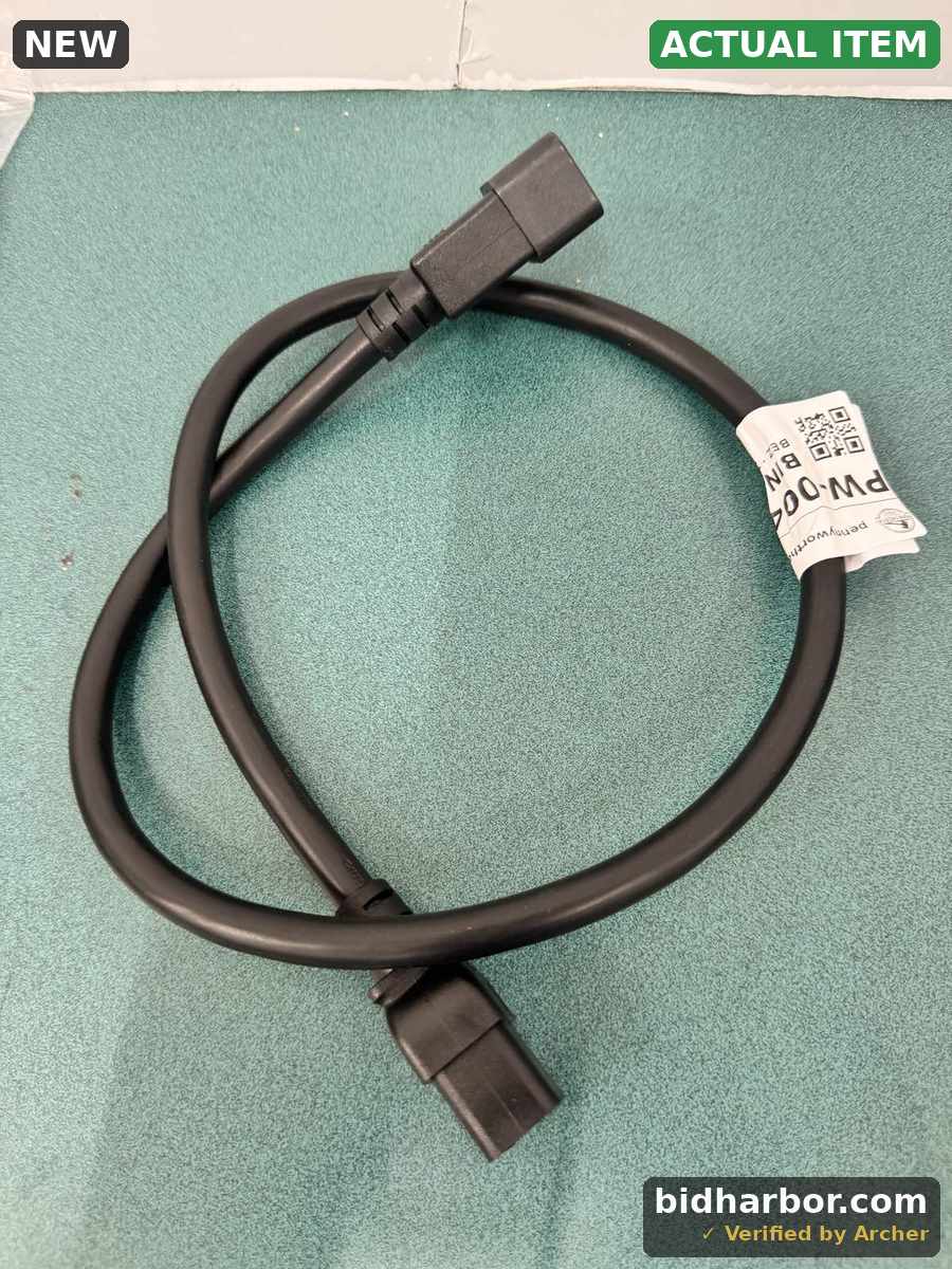 Cablelera AC Power Cord Extension — C20 to C19, 12AWG, 20A 250V, 3 ft