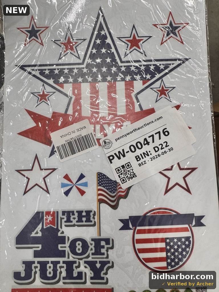 Fourth of July Window Stickers Patriotic Window Clings White Blue Red Window Decals 4th of July Window Decorations Double-sided Static Cling Independence Day Party Favor Decor for Home Office 9PCS