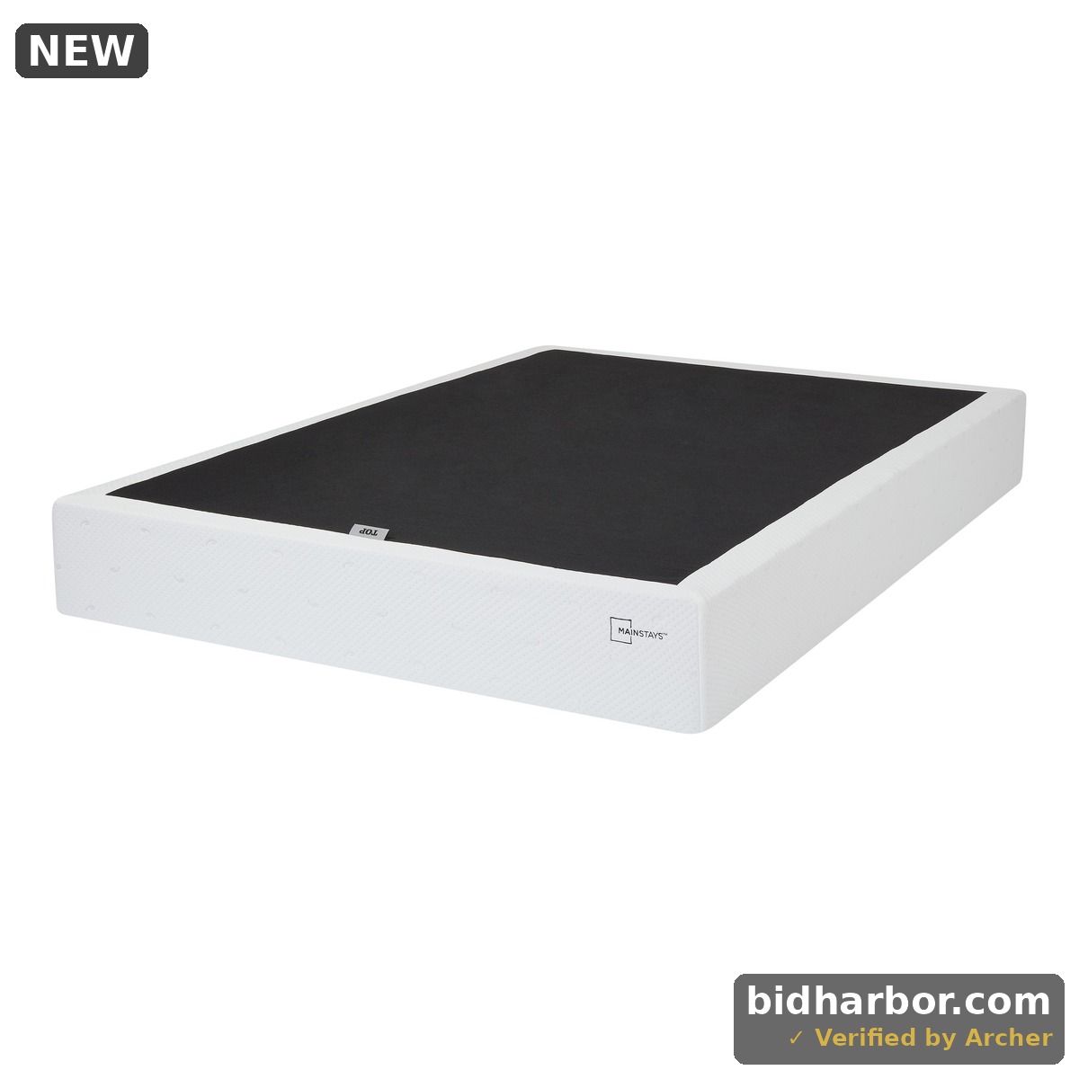 Mainstays 9 Full High Profile Easy Assembly Smart Metal Box Spring
