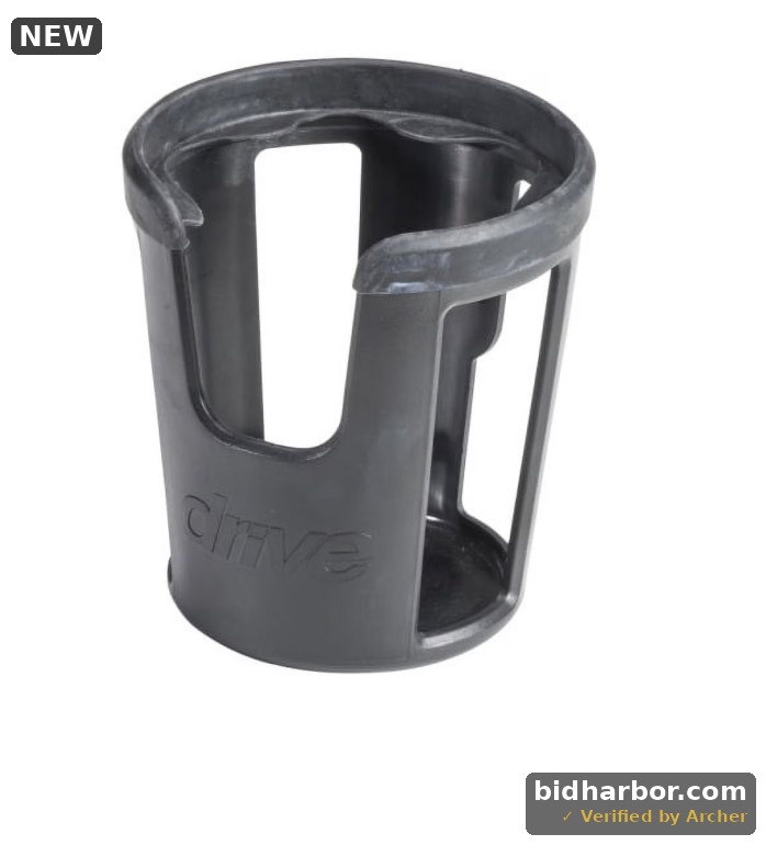 Drive Medical Nitro Sprint Cup Holder for Rollators and Mobility Devices