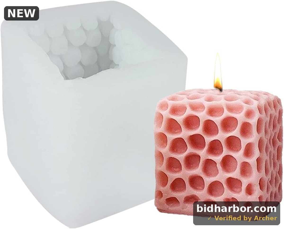 3D Silicone Candle Mold, Baby in Hand Silicone Mould, Candle Mold Silicone Mold for Aromatherapy Candle, Soap, Chocolate…