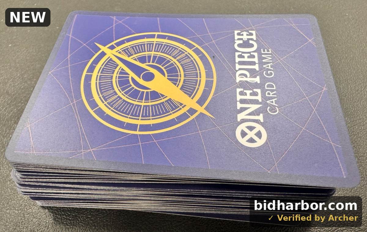 50+ Assorted One Piece Card Game Trading Cards – Random Mixed Lot – Consigned