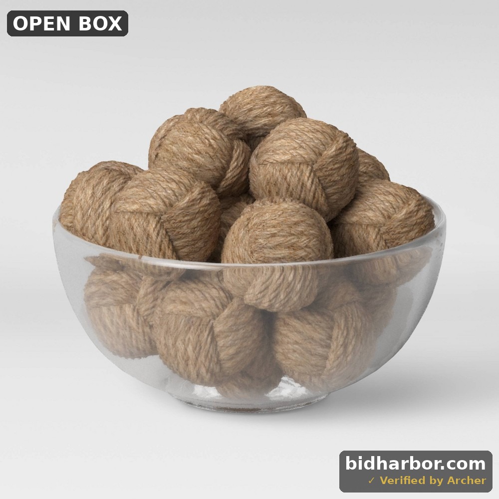 6pc Decorative Jute Ball Filler Natural - Threshold™ - Pack of 6