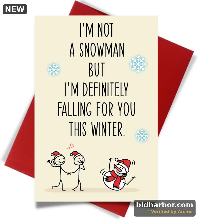 Cheerin Funny Greeting Card with Envelope - Anniversary Card - Romantic Birthday Card - Hilarious Gifts for Him Her Girlfriend Boyfriend Wife Husband