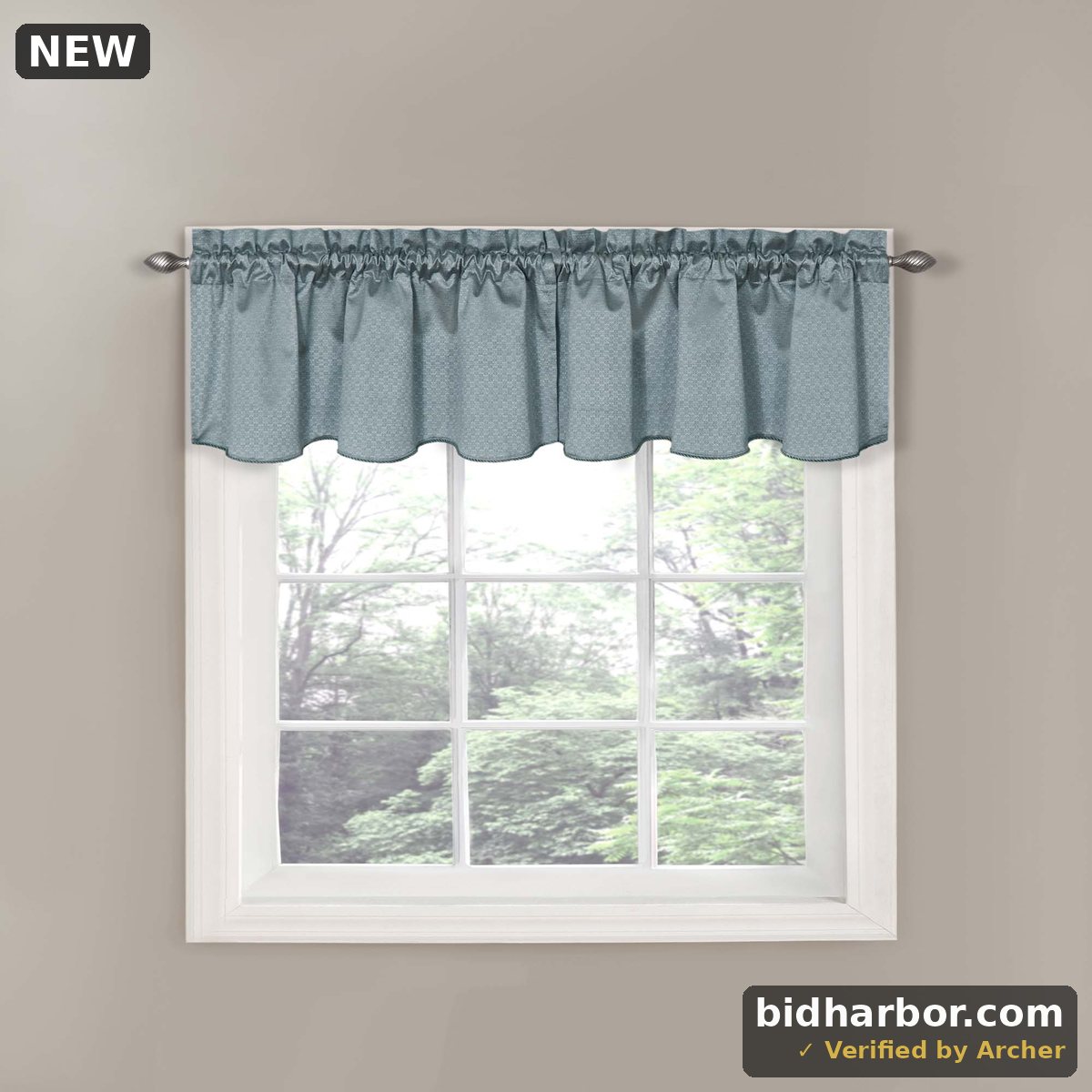 Eclipse Canova Energy Efficient Light Filtering Window Valance