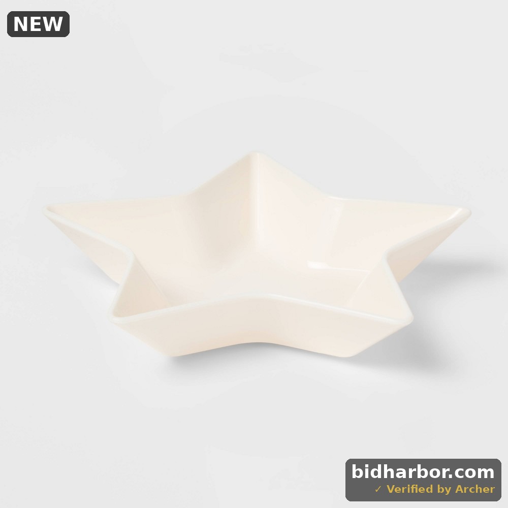 3.5oz Plastic Figural Star Bowl - Wondershop