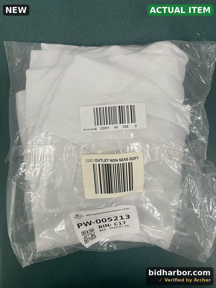 White Pique-Weave Fabric Panel - Sealed Outlet Stock