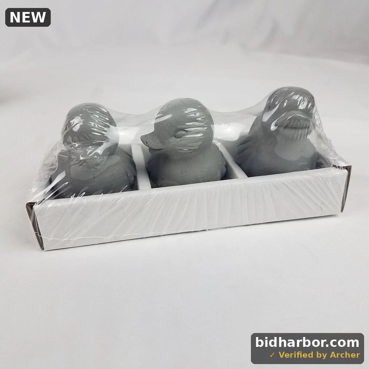 CEMENT BIRDS -  DUCKIES Ducks Target Bullseye Playground Easter 3-Pack - Pack of 3