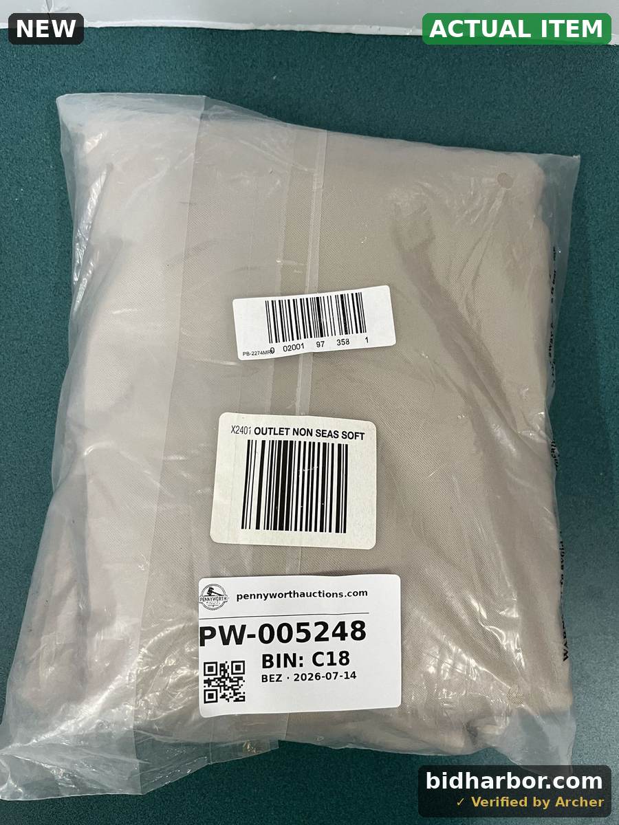 Beige Twill Fabric Panel - Sealed Outlet Stock