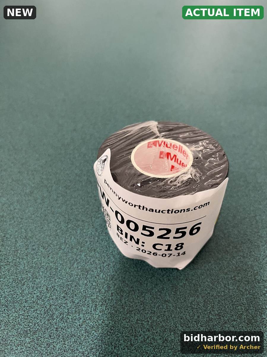 Mueller Black Athletic Tape Roll