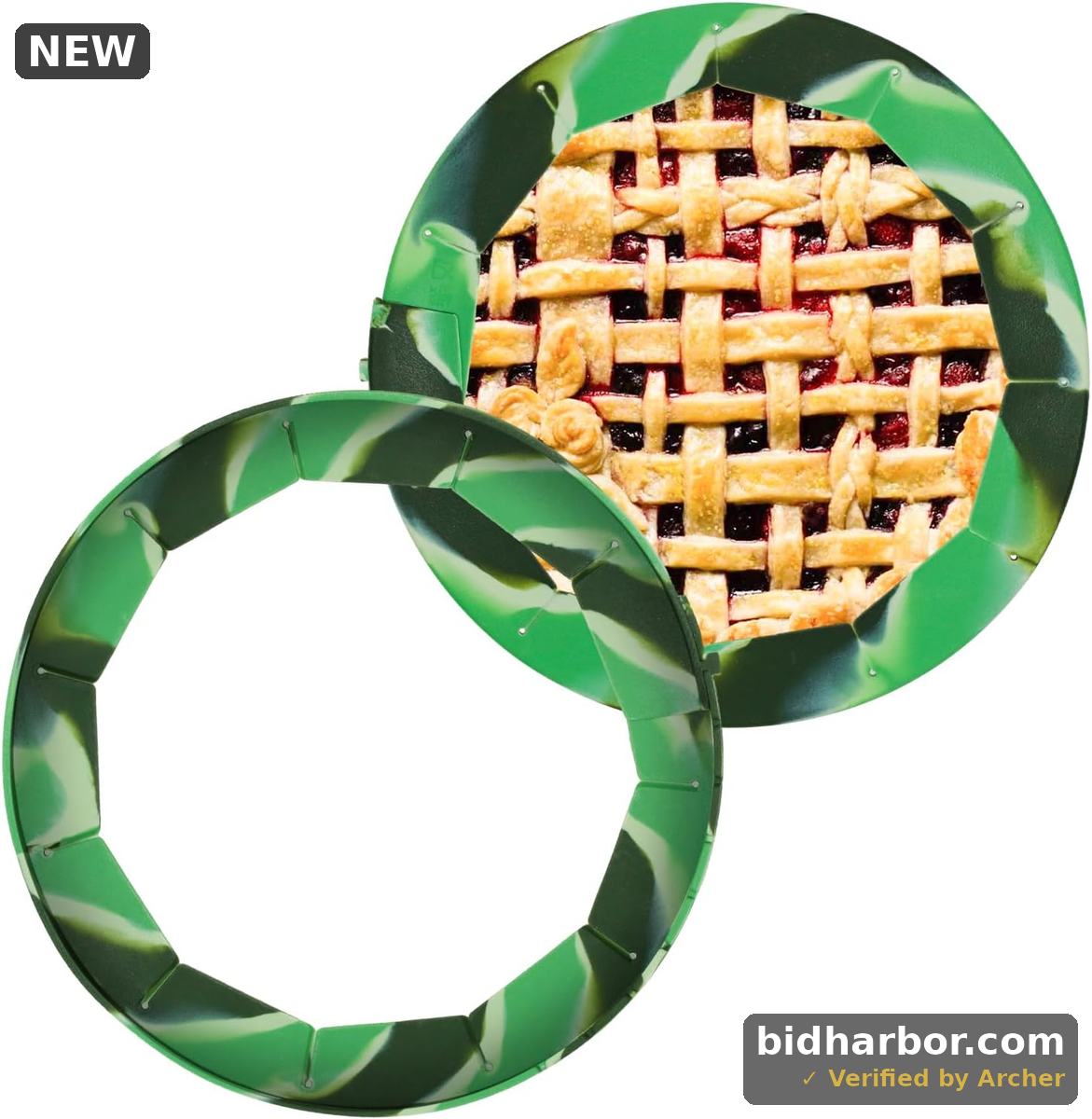 Silicone Pie Crust Shield Protector Cover for Edges Ireland