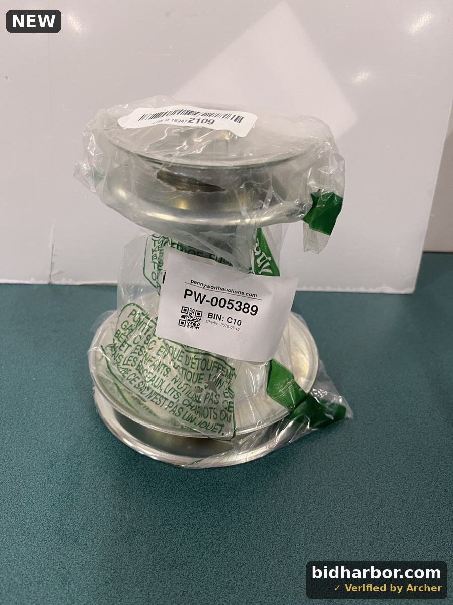 Round Stainless Steel Pans/Bowls - Pair, Bagged