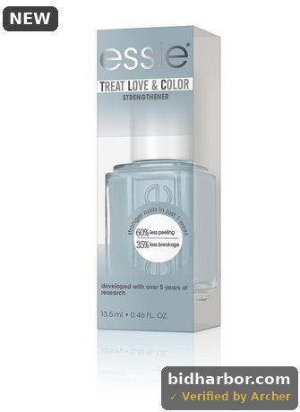 Essie Treat Love & Color Nail Polish & Strengthener Indi-go for It! (cream Finish) 0.46 FO