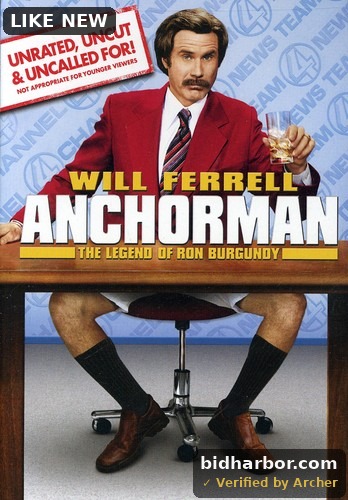 Anchorman: The Legend of Ron Burgundy — Unrated Edition (DVD)