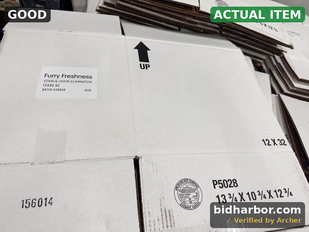 20 American Box Co. Heavy-Duty White Corrugated Shipping Cartons — 13¾ × 10¾ × 12¾ in. — 44 ECT — P5028