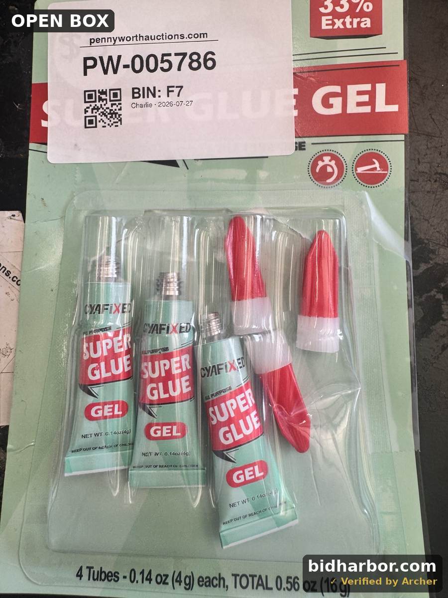Super Glue Gel Clear for Wood Plastic Metal, Instant Superglue All Purpose Multipack Cyanoacrylate Adhesive Repair Ceramic Model Leather Rubber Glass Pottery, Strong Bonding Single Use Glue Minis