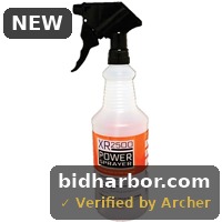 Sprayco Chemical-Resistant Spray Bottle - 32 Oz.  Extra-Long Trigger  Industrial Strength  Model# 800660DSP
