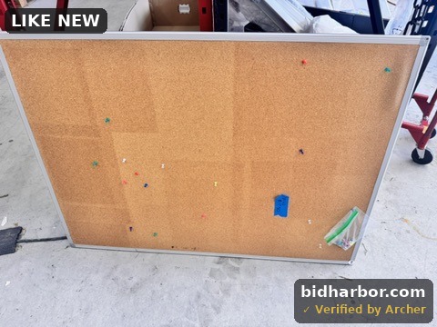 Large Pinboard Approx. 47x35 Inches