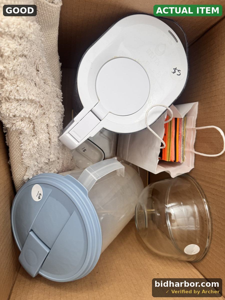 Household Bundle — Brita Pitcher, Cups, Canisters & Hagoromo Chalk