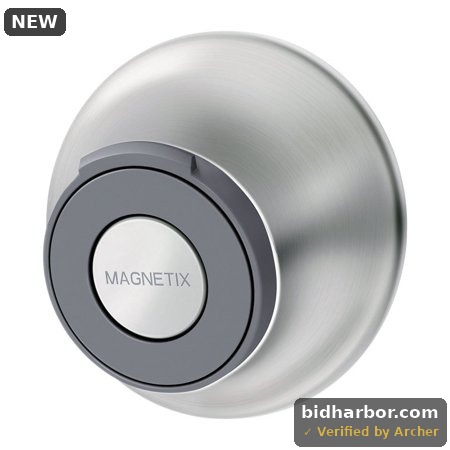 Moen Spot Resistant Remote Dock for Magnetix Handheld Shower Head, Brushed Nickel Finish, 186117SRN
