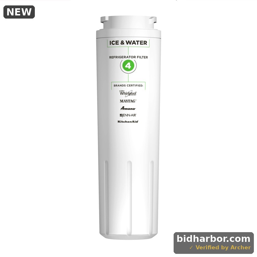 everydrop by Whirlpool Ice and Water Refrigerator Filter 4, EDR4RXD1, Single-Pack