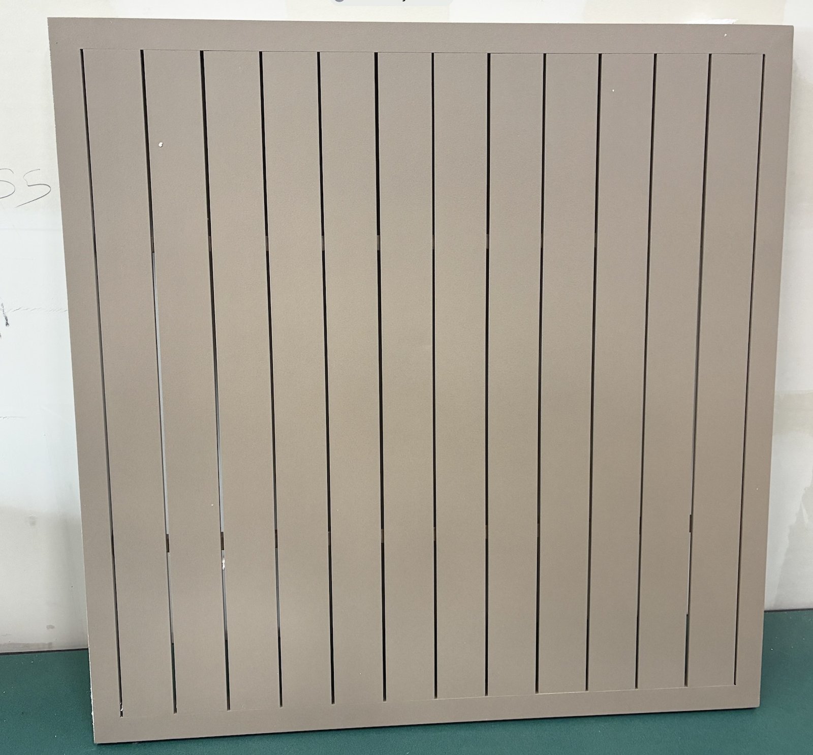 35.5 Inch x 35.5 Inch Metal Table Top (Table Top Only)