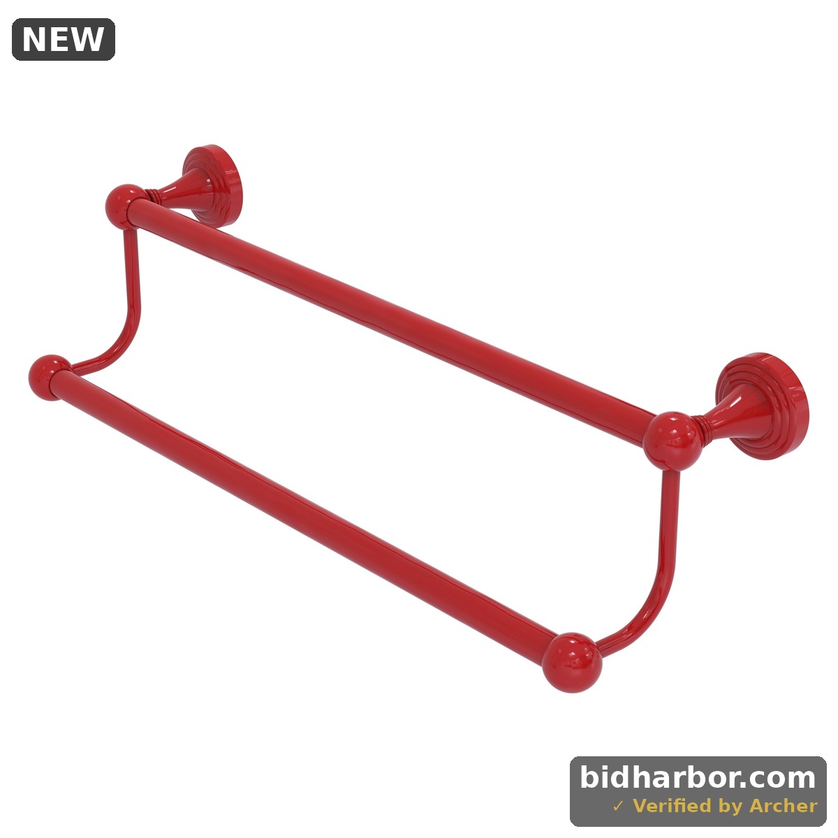 Allied Brass Sag Harbor Collection 18 Inch Double Towel Bar