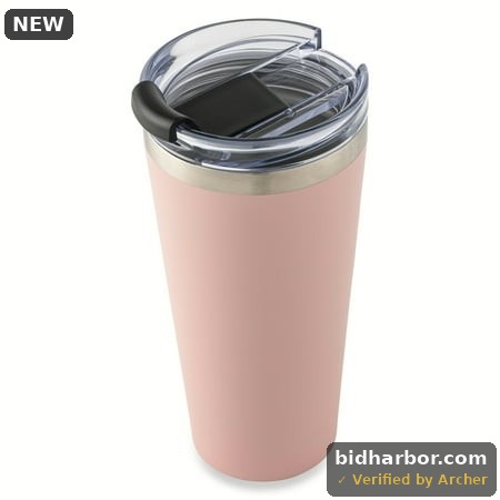 Mainstays 20 Oz Stainless Steel Tumbler  Blush
