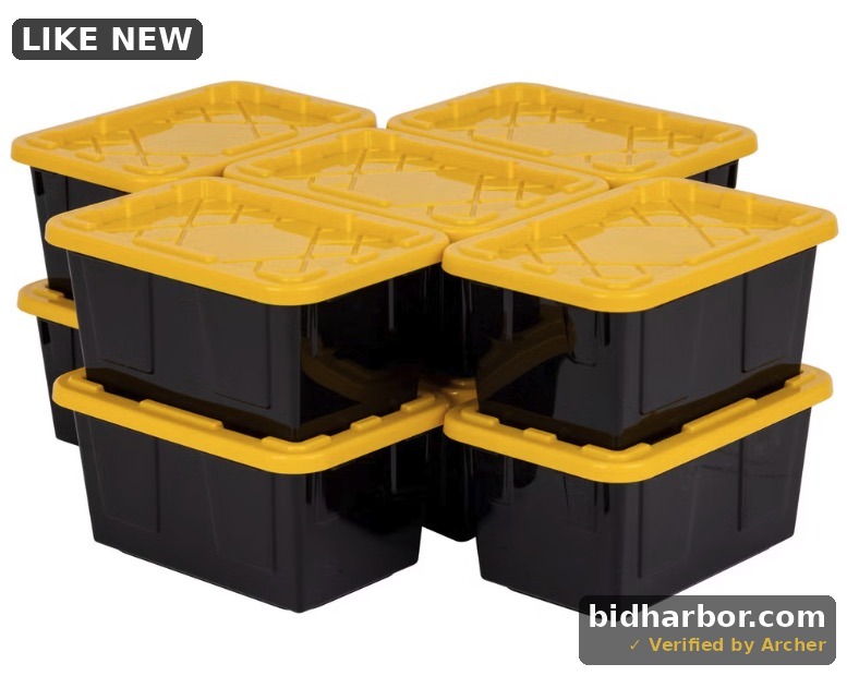 GreenMade Mini Bin Compact Stackable Storage Set, 10-pack