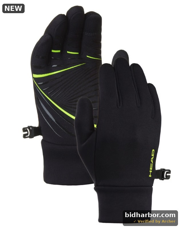 HEAD Kids' Touchscreen Gloves — Size Kids Large
