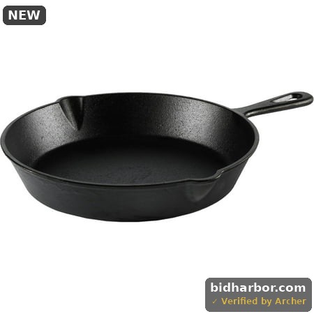 Ozark Trail 10.5  Pre-Seasoned Cast Iron Skillet with Handle