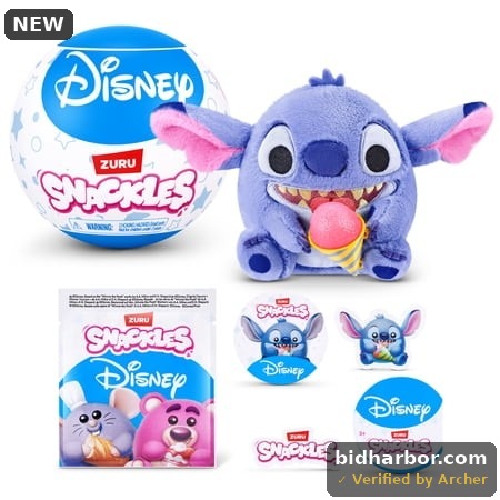 Snackles Disney 5-inch Plush by ZURU