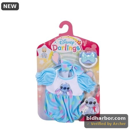 Disney Darlings Deluxe Baby Doll Stitch Dress-up Fashion Pack