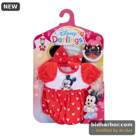 Disney Darlings Deluxe Baby Doll Mickey Dress-up Fashion Pack