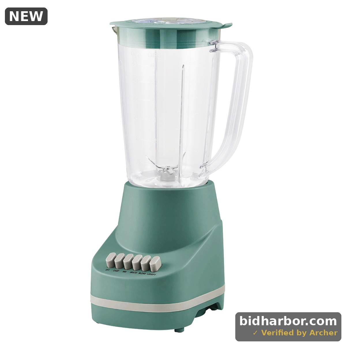 Mainstays 6 Speed Blender 48 oz Jar 500W Motor Sage Green