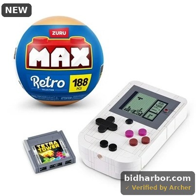 Zuru MAX Build More Premium Retro S2 Building Bricks Collection