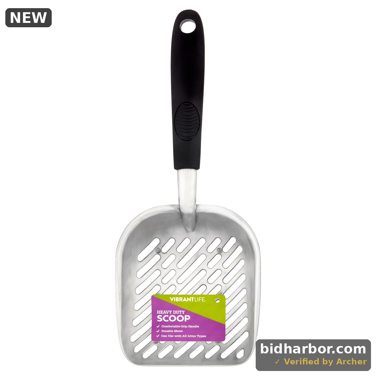 Vibrant Life Heavy Duty Cat Litter Scoop  1 Count