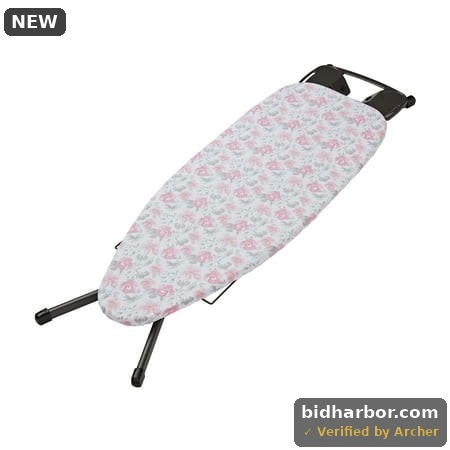 Better Homes & Gardens Ironing Board Cover - 18x54  Cotton  Recycled Polyester  Felt Padded  Reversible  Scorch Resistant  Multicolor Mayflower  Flora