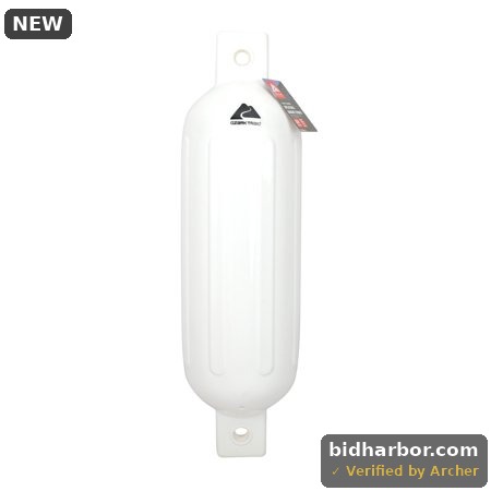 Ozark Trail 5.5  X 20  Inflatable Boat Bumper Marine Boat Fender  White