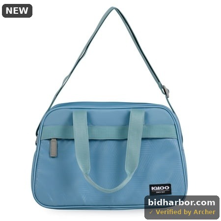 Igloo 15 Can Capacity Laguna for Her Soft Sided Cooler Satchel  Powder Blue