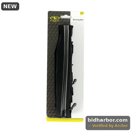 Athletic Works Running Belt with Expandable Bag