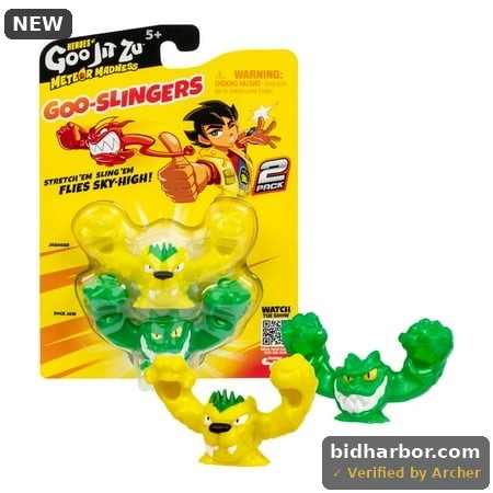 Heroes of Goo Jit Zu S13 Meteor Madness GOO SINGERS 2 Stuks
