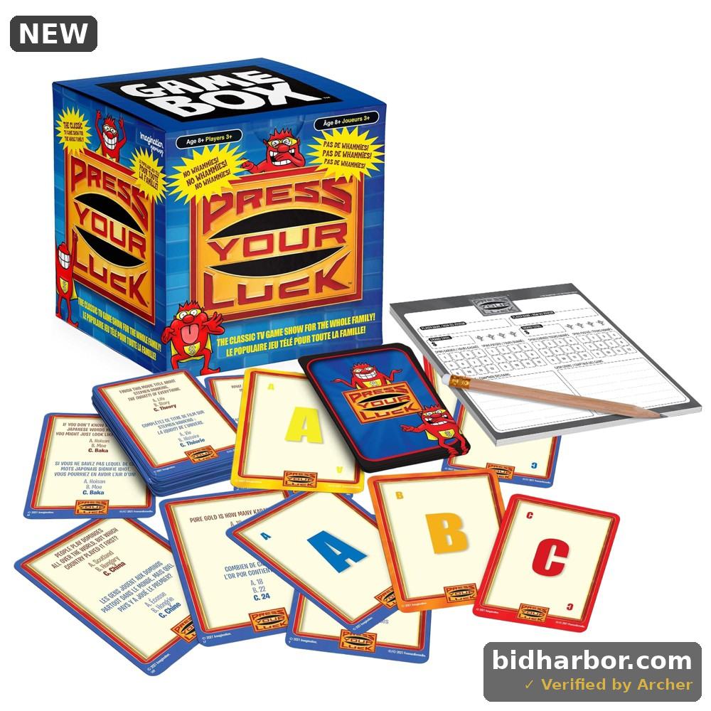 Press Your Luck Family Game Box