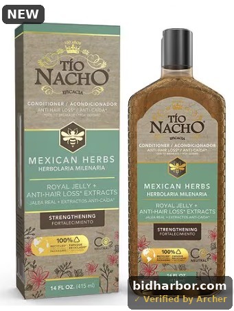 Tio Nacho Royal Jelly & Mexican Herb Hair Strengthening Conditioner, 14.0 fl oz