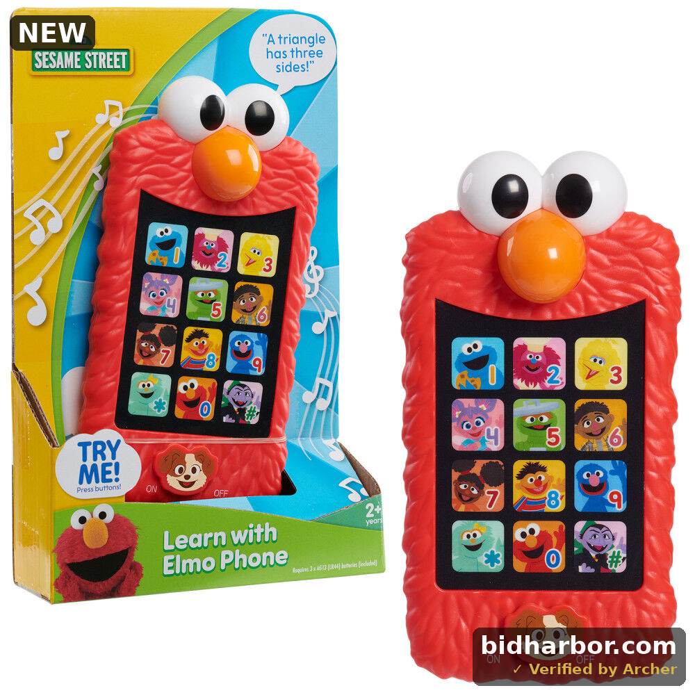 Just Play Sesame Street Learn W/ Elmo Phone