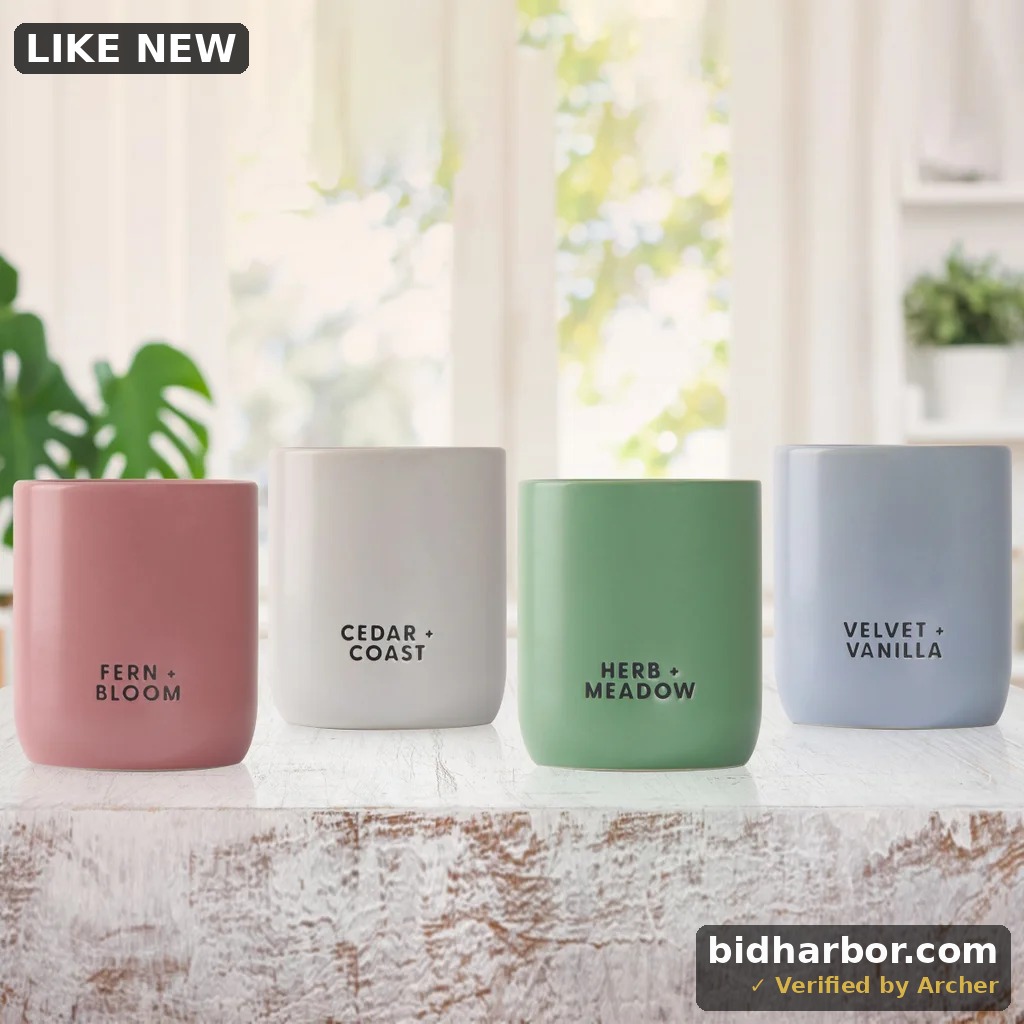 BELLEVUE 10OZ CANDLES 4PK